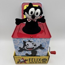 Rare Felix The Cat Jack In The Box Toy By Schylling, New In Box