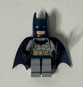 Lego Dark Blue Batman: The Video Game 2007 (7786) ~ Replaced Cape ~ Damaged Head