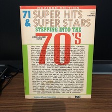 71 SUPERHITS & SUPERSTARS Stepping into the 70's All Organ Robbins Music Corp.