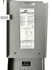 Cooper B-Line 1M1R7 Meter/Breaker Combination 100 Amp Main Breaker
