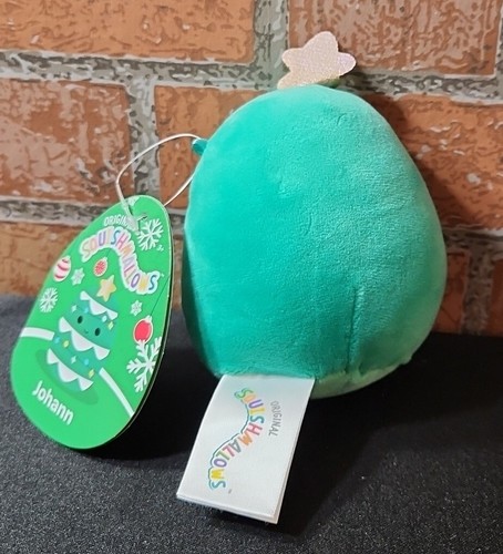 Squishmallows Christmas Holiday Johann The Christmas Tree 5" Plush NWT - Picture 3 of 3