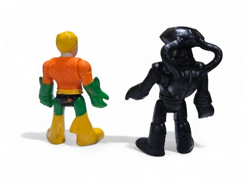 Imaginext DC, Aquaman Atlantis Castle Playset, Black Manta, Sea Creature + Figs! - Picture 6 of 17