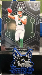 2024 Panini Mosaic - Rookies #395 Jordan Travis (RC) - Jets
