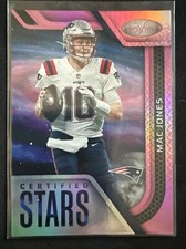 2022 Panini Certified - Certified Stars Mirror Pink #CS-8 Mac Jones /199