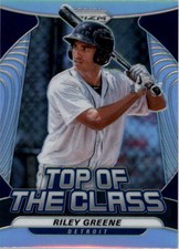 2020 Panini Prizm Top of the Class Prizms Silver #5 Riley Greene - NM-MT