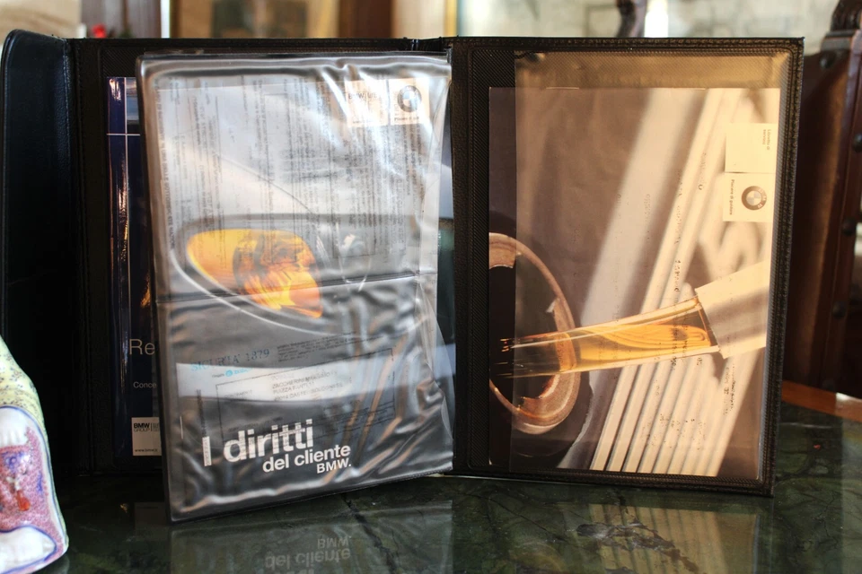 ASTUCCIO ORIGINALE BMW X5 3.0d CON LIBRETTI DOCUMENTAZIONE ORIGIN - Immagine 4 di 4