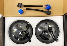 Nilight 2PCS 7 Inch Round Cree Headlight High Low Beam for Wrangler JK TJ CJ 199