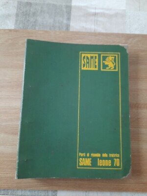 Original Same Leone 70 spare parts for the tractor May/1970 folder rarity 