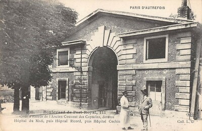 Old postcard 75 PARIS V PARIS D'AUTREFOIS BOULEVARD DU PORT ROYAL