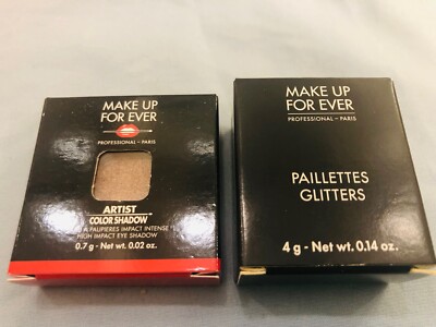 Mini Make Up Forever: Paillettes Glitters #3 - 36103 & Artist ColorShadow #1544