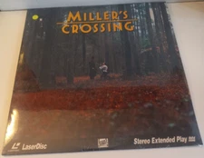 MILLER'S CROSSING Laserdisc 1990 FOX Video New Sealed