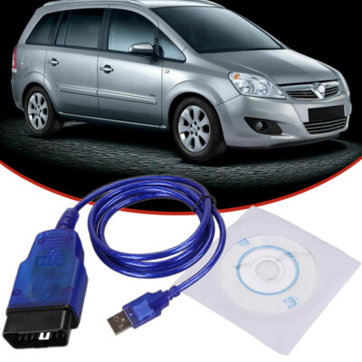 NEU Tech 2 USB Diagnosekabel＆Anschlüsse Für Opel Vauxhall Diagnostic mit-CD -