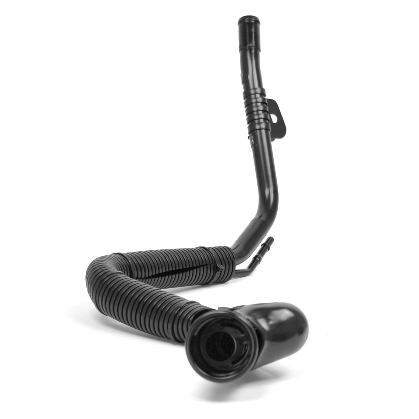 0809 Ford Mustang Fuel Gas Filler Neck Pipe w/ Vent Tube Late 2008