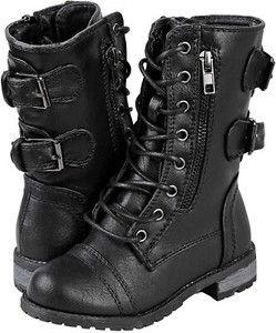 combat boots mango