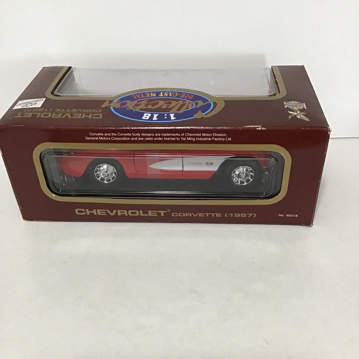 Road Legends, Chevrolet Corvette 1957, 1/ 18 scale: | eBay