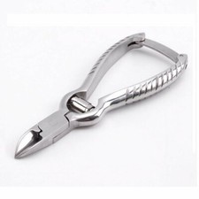 Toe Nail Clipper Cutter Steel Heavy Duty Barrel Spring Free Cuticle Nipper Tools