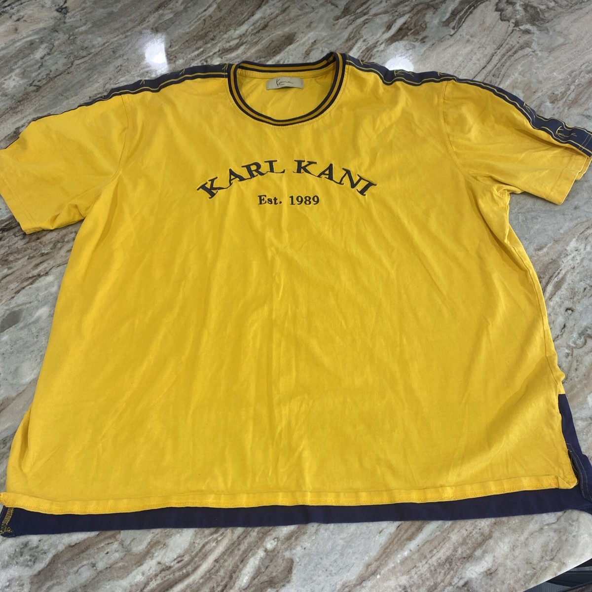 Vtg Karl Kani Est 1989 T Shirt Mens 90s Streetwear Size XXL