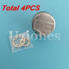 4X Single Turn Linear Potentiometer Clarostat RV4NAYSD102A 53C3-1K 1K Ohms 22MM