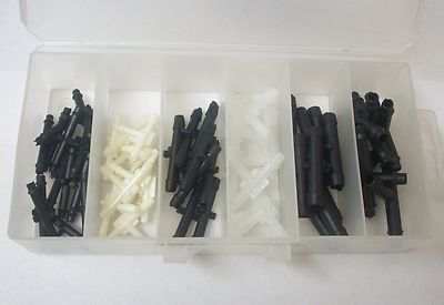 60 Pieces Vacuum Fitting Assortment - Sizes: 1/8'', 3/16'', 1/4''
