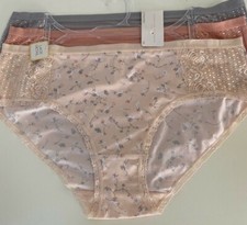 Adrienne Vittadini Lacy Panties 1X 2X 3X