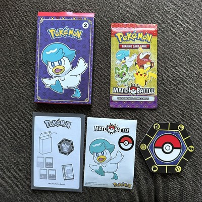 Pokemon Match Battle McDonalds  Sealed Booster 4 Cards Plus Accessories 2023