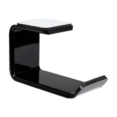 Headphone Stand Display Acrylic Under-desk Hanger Modern Gaming Headset - Afbeelding 9 van 12