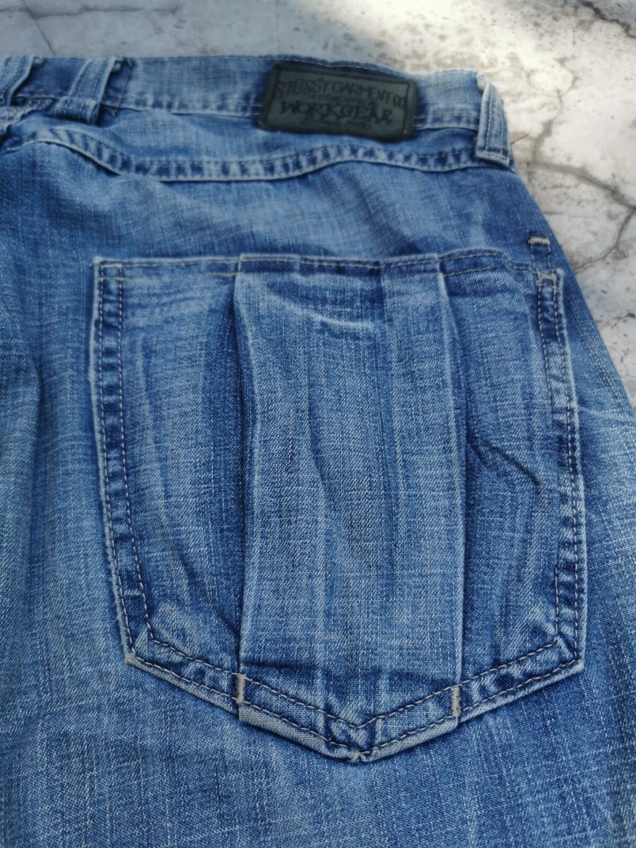 Vintage Stussy Workwear Denim Baggy Style Hip Hop | eBay Vintage Stussy Workwear Denim Baggy Style Hip Hop | eBay