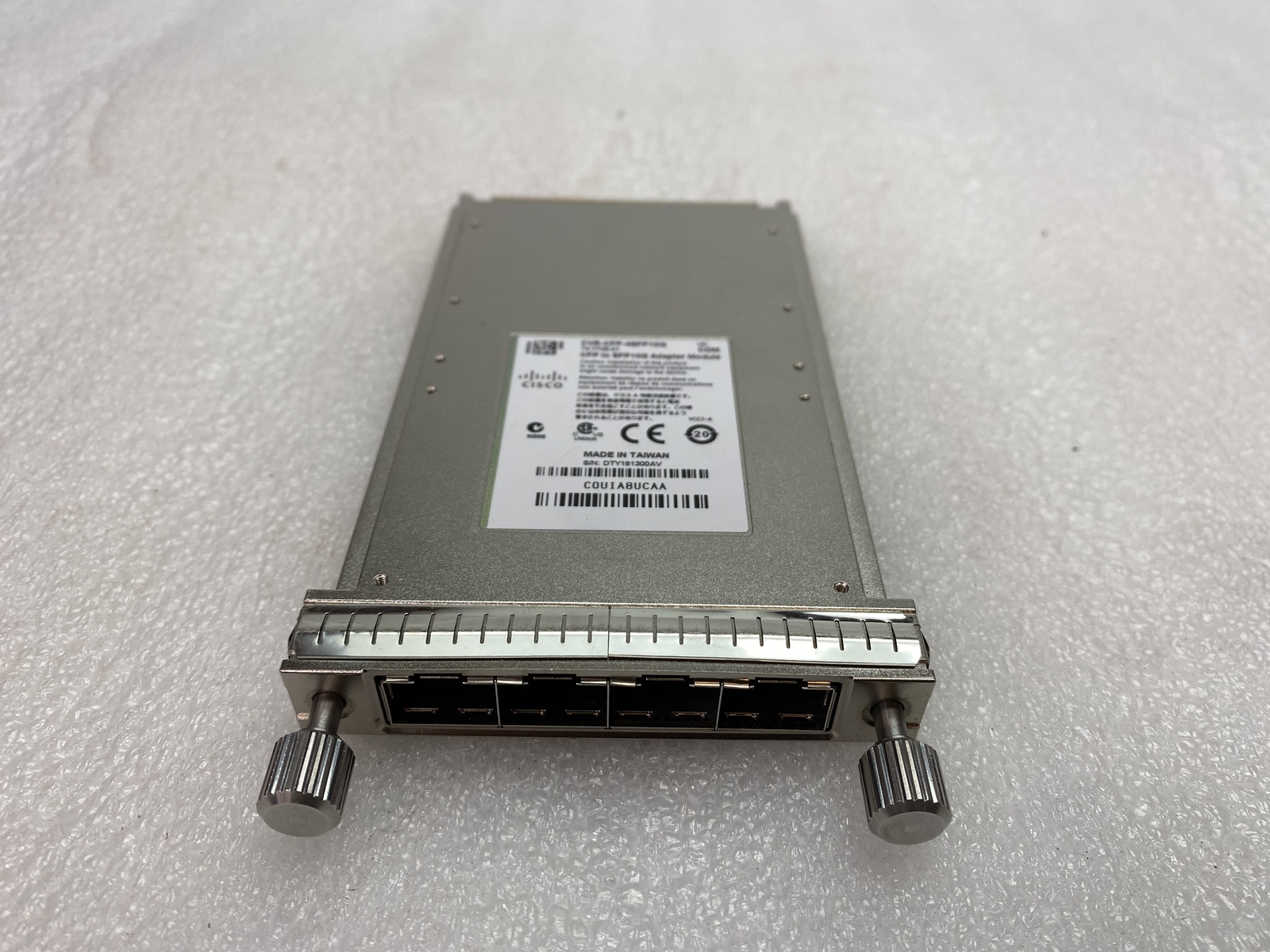 Cisco 40GBASE CFP CVR-CFP-4SFP10G 4x SFP10G Converter Module