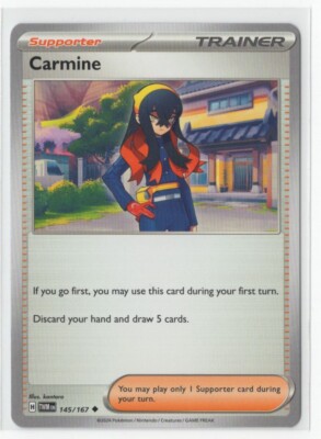 Pokemon Twilight Masquerade - 145/167 Carmine