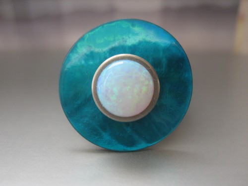Disco de nácar - ""20mm"" - color a elegir - compatible con Charlotte 21 entre otros - Imagen 5 de 5