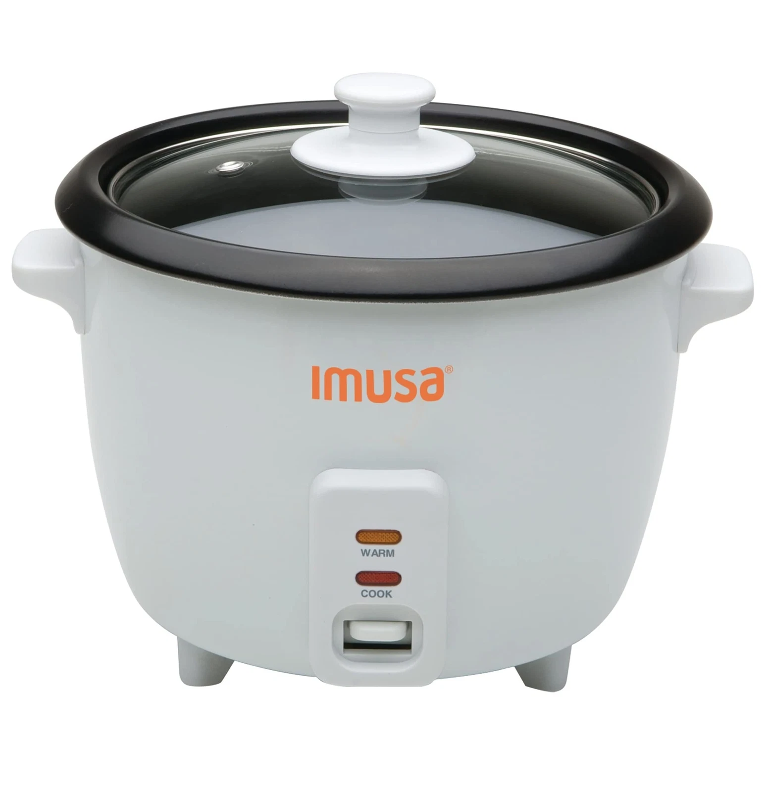 IMUSA USA GAU-00013 Electric Nonstick Rice Cooker 8-Cup (Uncooked) 16-Cup (Co...