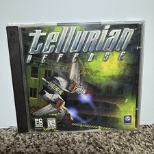 Tellurian Defense PC CD futuristic spaceship simulation war 2 discs
