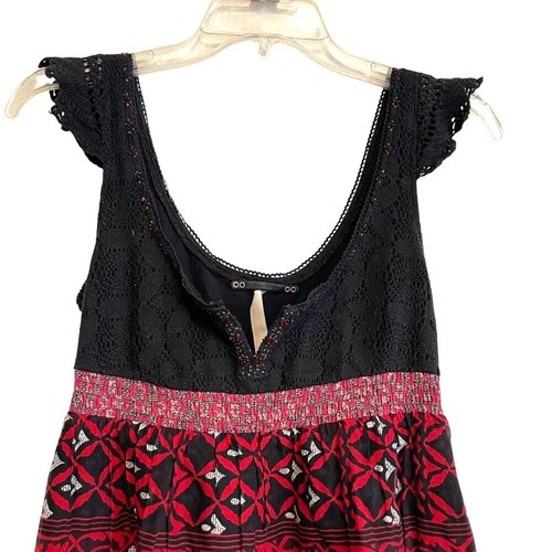Free People Girls Kids Dress Silk Cotton Blend Boho Summer Cottagecore Size 4 - Picture 5 of 13
