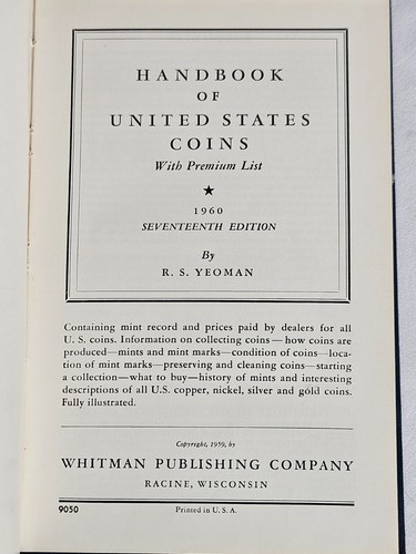 Choose One - Handbook of United States Coins With Premium List By R. S. Yeoman - Picture 27 of 94