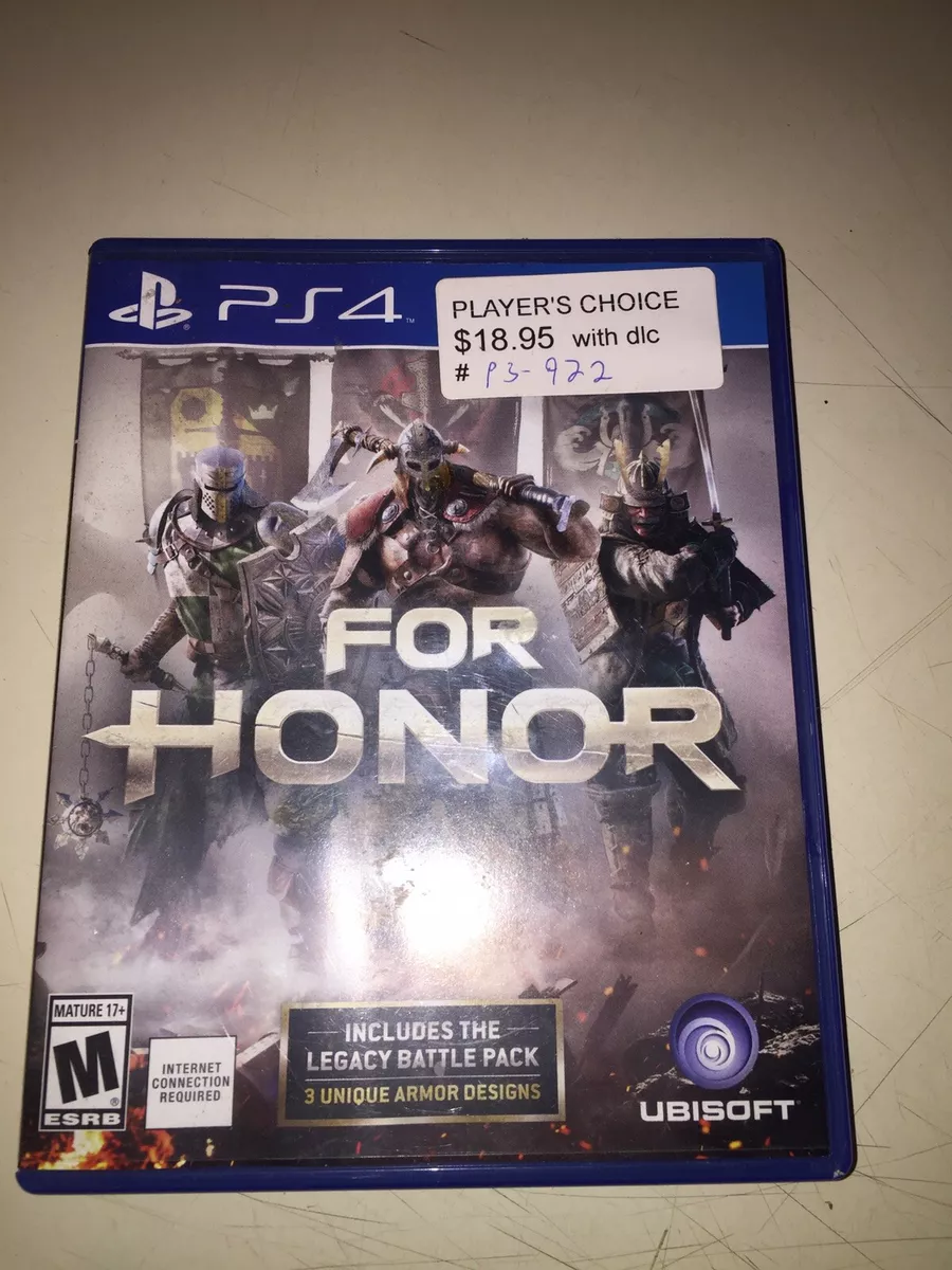 For Honor PlayStation Game 4 Disc With 887256015657 | Case, eBay PS4