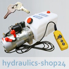 Agregat hydrauliczny 4L, pompa hydrauliczna 12 V 180 bar 2000W ciężarówka, wywrotka, przyczepa