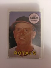 1969 TOPPS JOE GORDON #484 NM COMBINED SHIPPING
