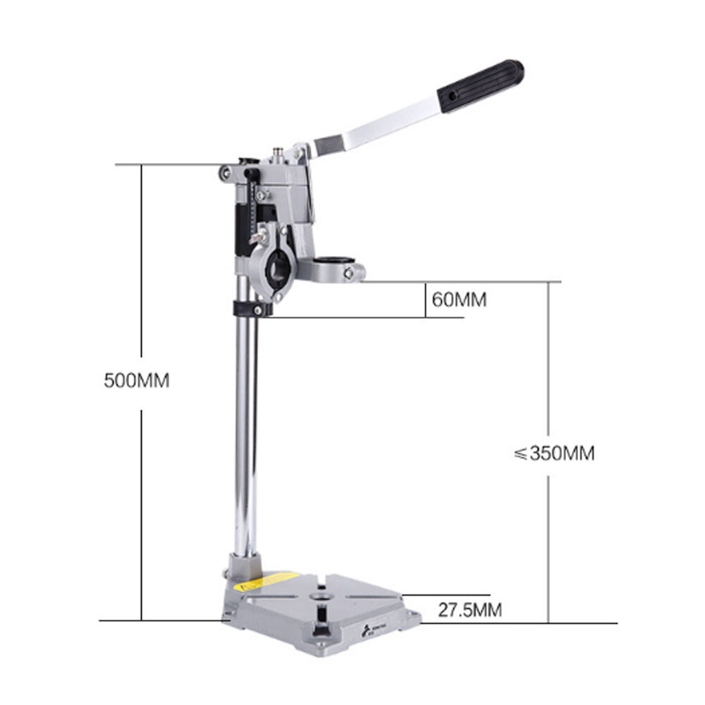 Double-hole Electric Drill Holder/Stand Bench Press Power Tool Clamp Bracket New