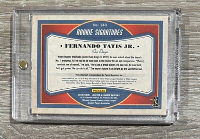 MLBカード　fernando tatis jr. RC relic auto 2025 Topps Major League Material Relic Fernando Tatis Jr