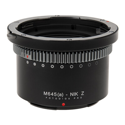 Fotodiox PRO IRIS Lens Adapter Mamiya 645 AF Lens to Nikon Z