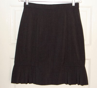 Best Price for Counterparts Skirt Womens Size 8 Charcoal Gray A Line Pleated Best Price for Counterparts Skirt Womens Size 8 Charcoal Gray A Line Pleated