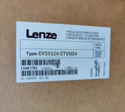 EVS9324-ETV004 NEW LENZE EVS9324ETV004 SERVO DRIVE INVERTER With Relay Terminal