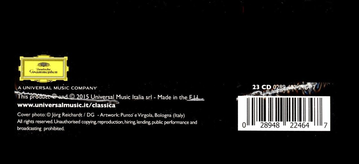 THE ART OF JAMES LEVINE (23 CDs, 2015, DG) *NEW* | eBay