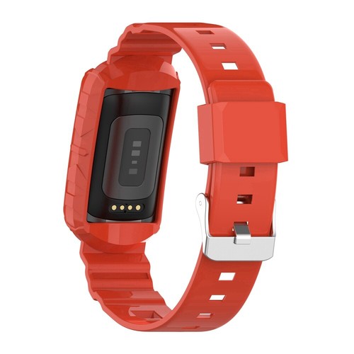 Für Fitbit Charge 6 5 Silikon/Nylon/Leder/Edelstahl Armband Strap Band/TPU Hülle - Picture 315 of 362