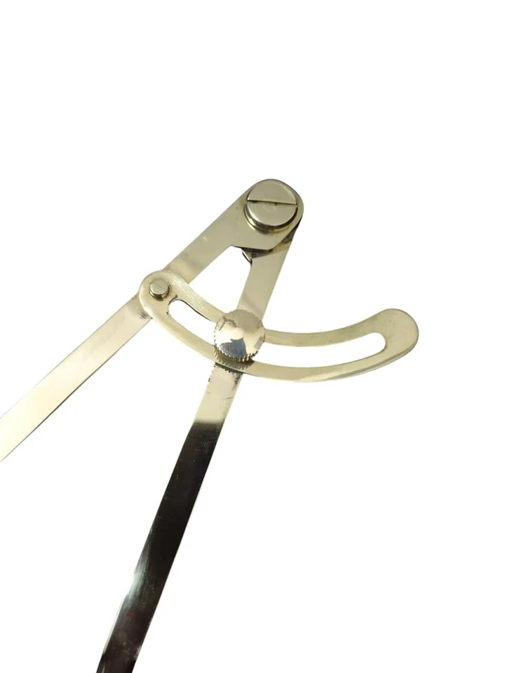 Handgefertigte Vermessung Liquidraw Verriegelung Flügel Teiler mit Kompass - 8" Messing - Bild 4 von 4