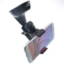 For Galaxy S20/S21/S23/FE Dash Car Mount Windshield Holder Cradle Swivel