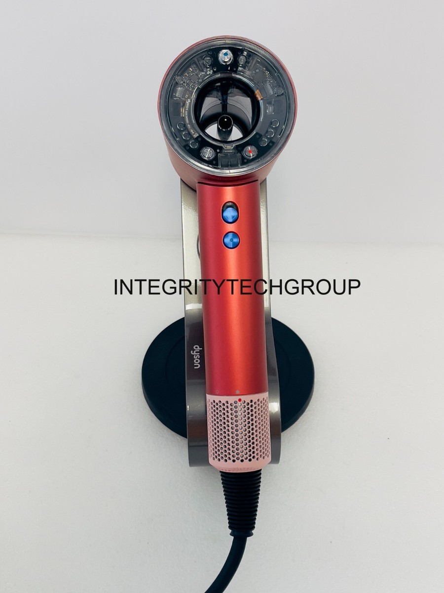 Genuine Dyson Nural Supersonic Hair Dryer Plus Stand Strawberry