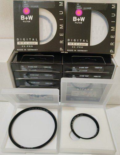 B+W UV 49mm_82mm Ultra Thin Filter XS PRO MRC NANO HAZE Protective Camera Lens - Picture 15 of 27