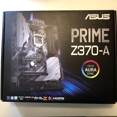 ASUS Prime Z370-A Intel LGA 1151 ATX Mainboard (90MB0V60-M0EAY0)