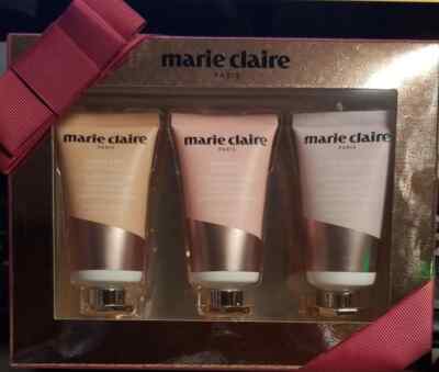 Marie Claire Moisturizing 3 Piece Hand Cream Set (LOC TUB L-32)